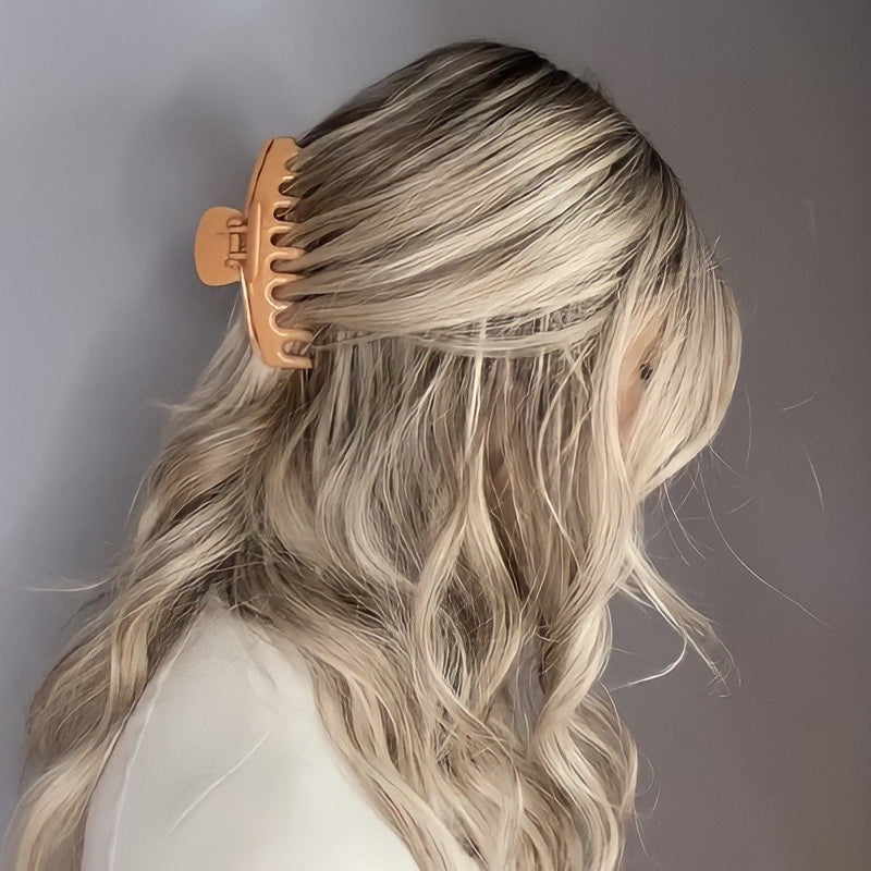 Peach Hair Claw